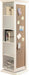 Five Star Furniture - Robinsons Swivel Accent Cabinet with Cork Board White image