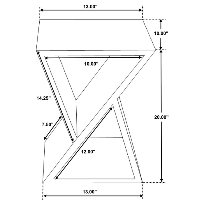 Five Star Furniture - Lily Side Table