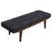 Five Star Furniture - Wilson Upholstered Tufted Bench Taupe and Natural image