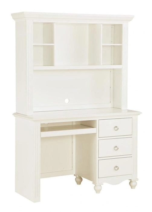 Five Star Furniture - Meghan Writing Hutch/ Desk Set in White 2058WH-14*