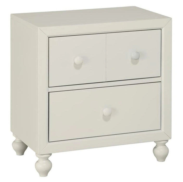 Five Star Furniture - Wellsummer 2 Drawer Nightstand in White 1803W-4