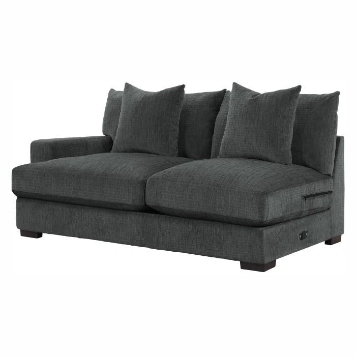 Five Star Furniture - Worchester Left Side 2-Seater in Gray 9857DG-2L