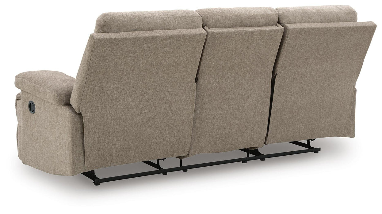 Five Star Furniture - Side-Swipe Reclining Sofa with Drop Down Table