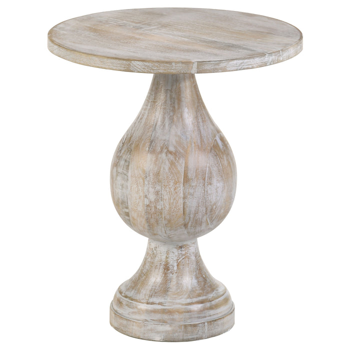 Five Star Furniture - Dianella Round Pedestal Accent Table