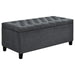 Five Star Furniture - Samir Lift Top Storage Bench Charcoal image