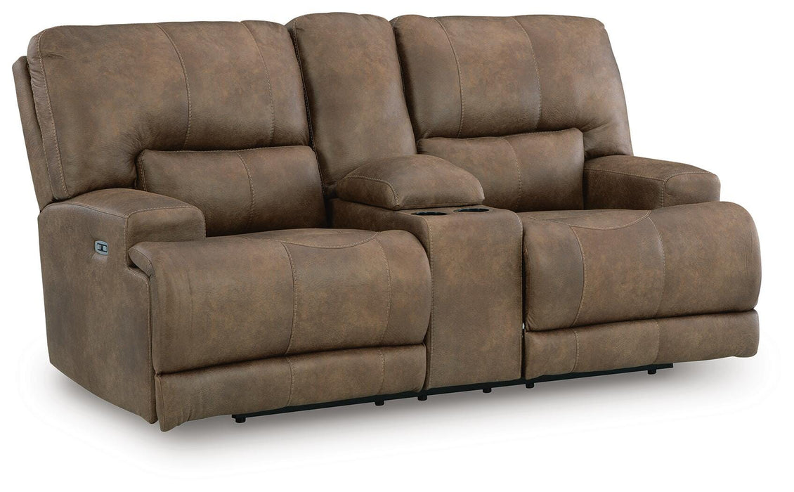 Five Star Furniture - Beckley Place Power Reclining Loveseat with Console