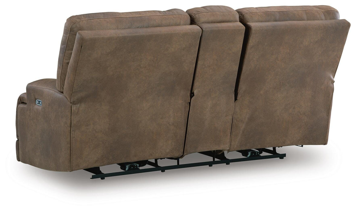 Five Star Furniture - Beckley Place Power Reclining Loveseat with Console