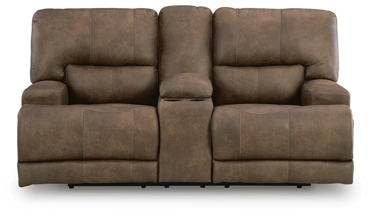 Five Star Furniture - Beckley Place Power Reclining Loveseat with Console