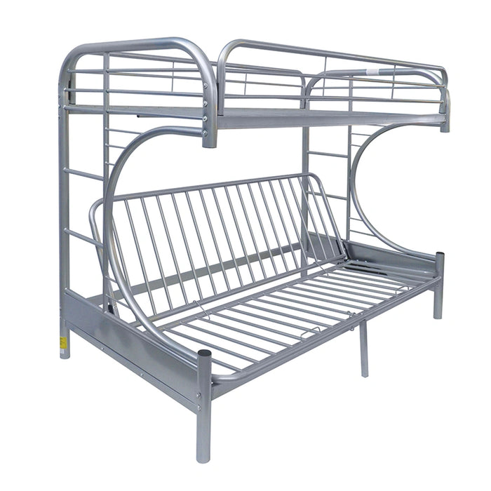 Five Star Furniture - Eclipse Silver Bunk Bed (Twin/Full/Futon)
