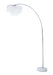 Five Star Furniture - Shirley Marble Base Floor Lamp Chrome and Crystal image