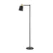 Five Star Furniture - Rhapsody 1-light Floor Lamp with Horn Shade Black image