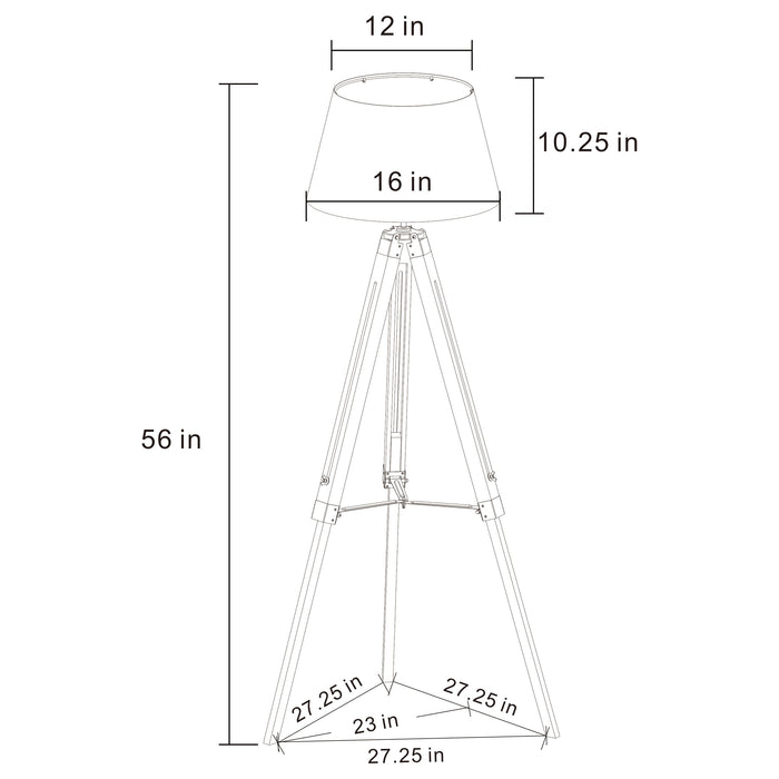 Five Star Furniture - Dayton Floor Lamp