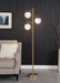 Five Star Furniture - Sena Trio Tree Floor Lamp Gold image