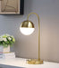 Five Star Furniture - Merrick Round Arched Table Lamp Gold image