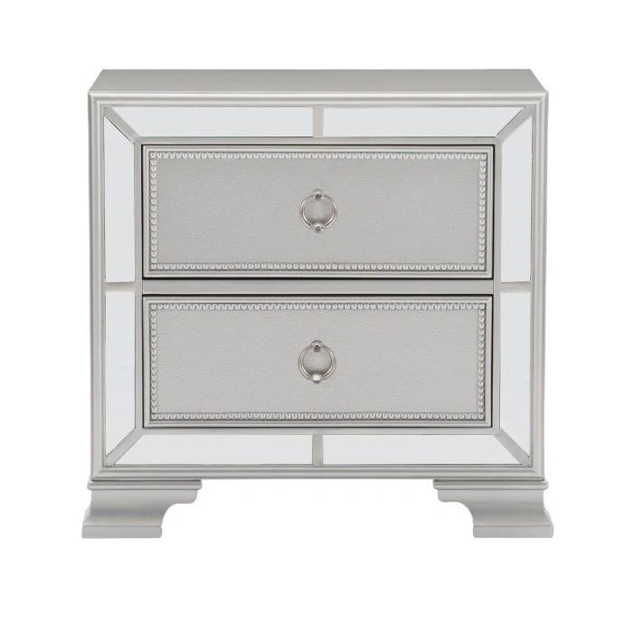 Five Star Furniture - Avondale Nightstand in Silver 1646-4