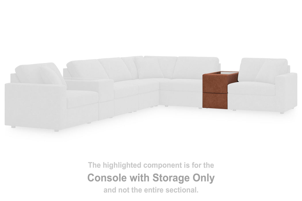 Five Star Furniture - Modmax Balanced Sectional with Audio and Storage Consoles