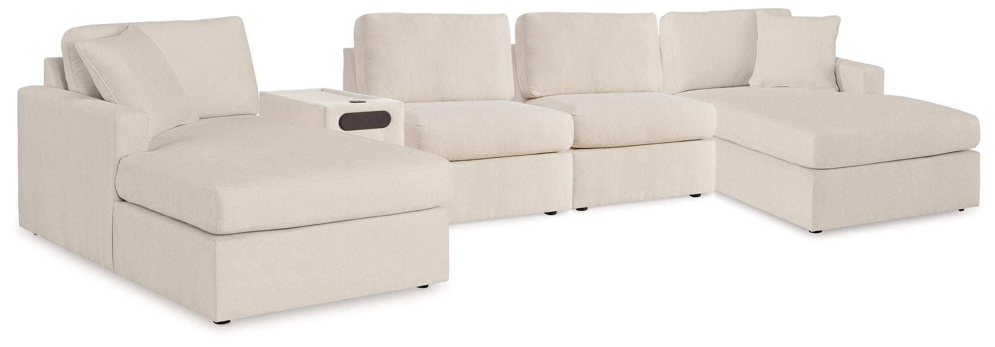 Five Star Furniture - Modmax 5 Piece Sectional with Audio Console