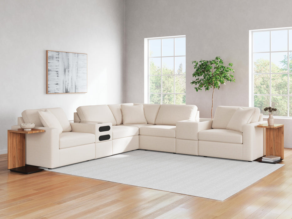 Five Star Furniture - Modmax Balanced Sectional with Audio and Storage Consoles