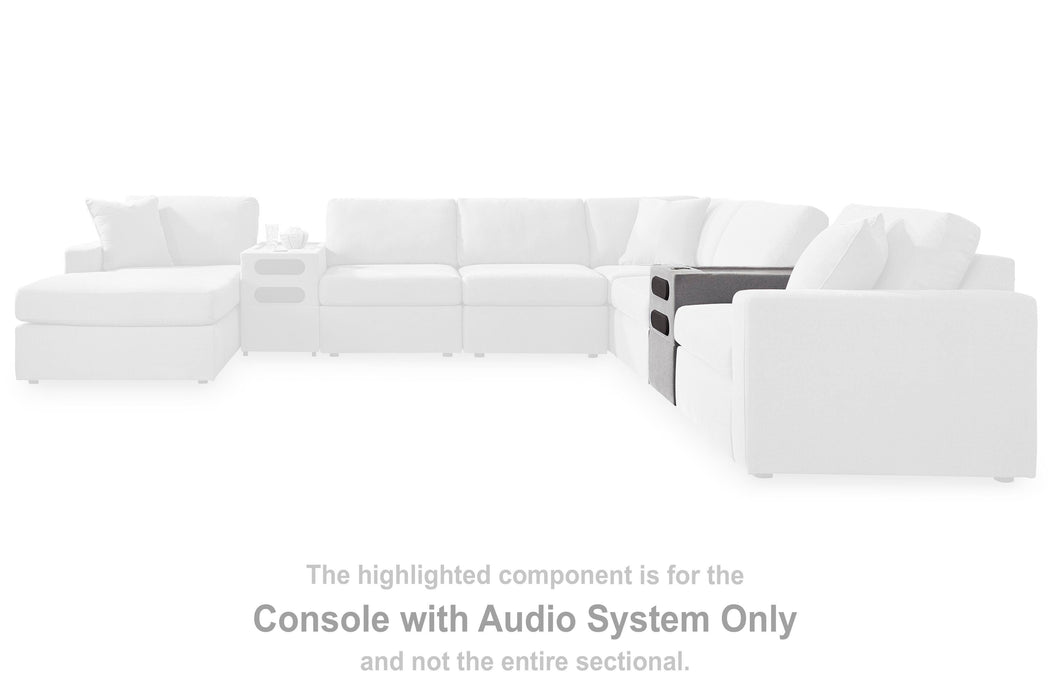 Five Star Furniture - Modmax Balanced Sectional with Audio and Storage Consoles