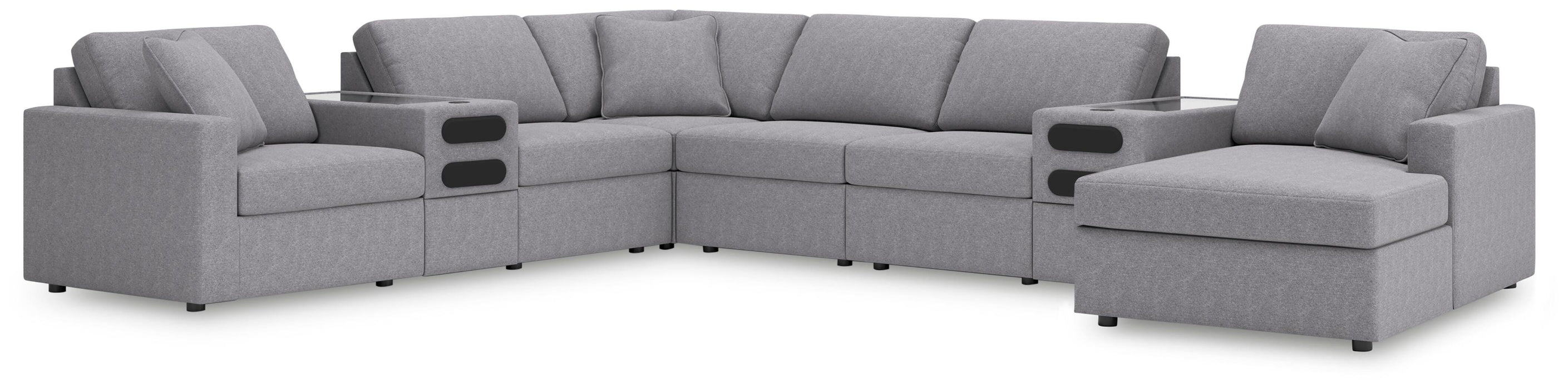 Five Star Furniture - Modmax Sectional with Audio System and Chaise image