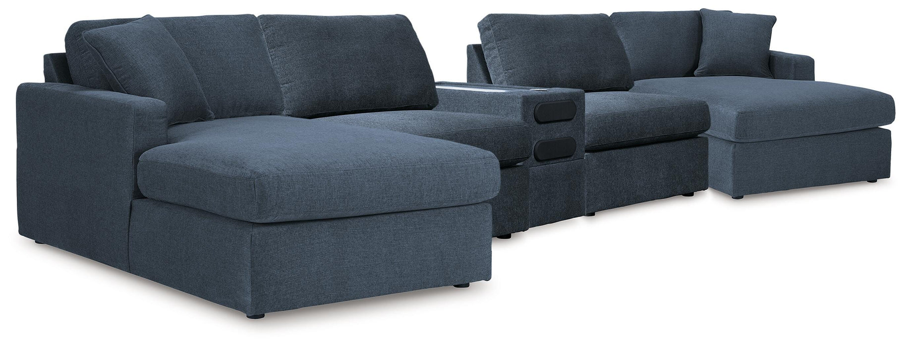Five Star Furniture - Modmax 5 Piece Sectional with Audio Console