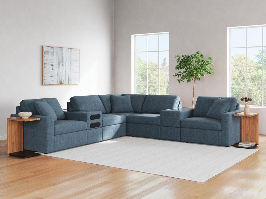 Five Star Furniture - Modmax Balanced Sectional with Audio and Storage Consoles