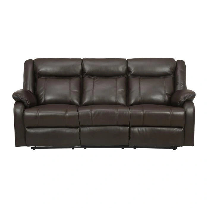 Five Star Furniture - Jude Double Glider Recliner Sofa in Brown 8201BRW-3