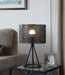 Five Star Furniture - Chapin Metal Mesh Shade Table Lamp Matte Black image