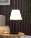 Five Star Furniture - Colombe Rotatable Frame Table Lamp Off White and Matte Black image