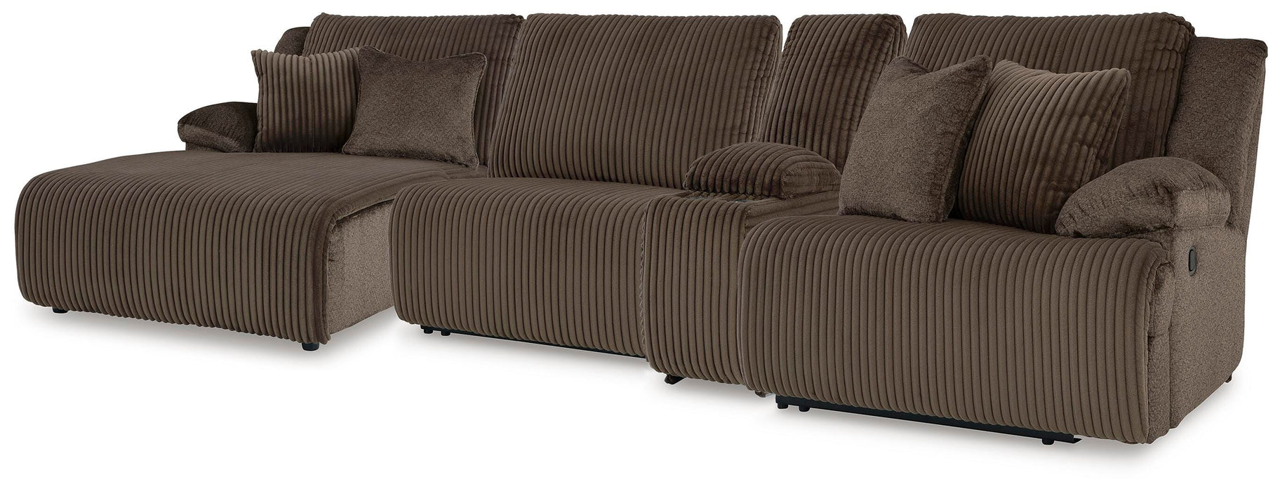 Five Star Furniture - Top Tier Reclining Sectional with Chaise