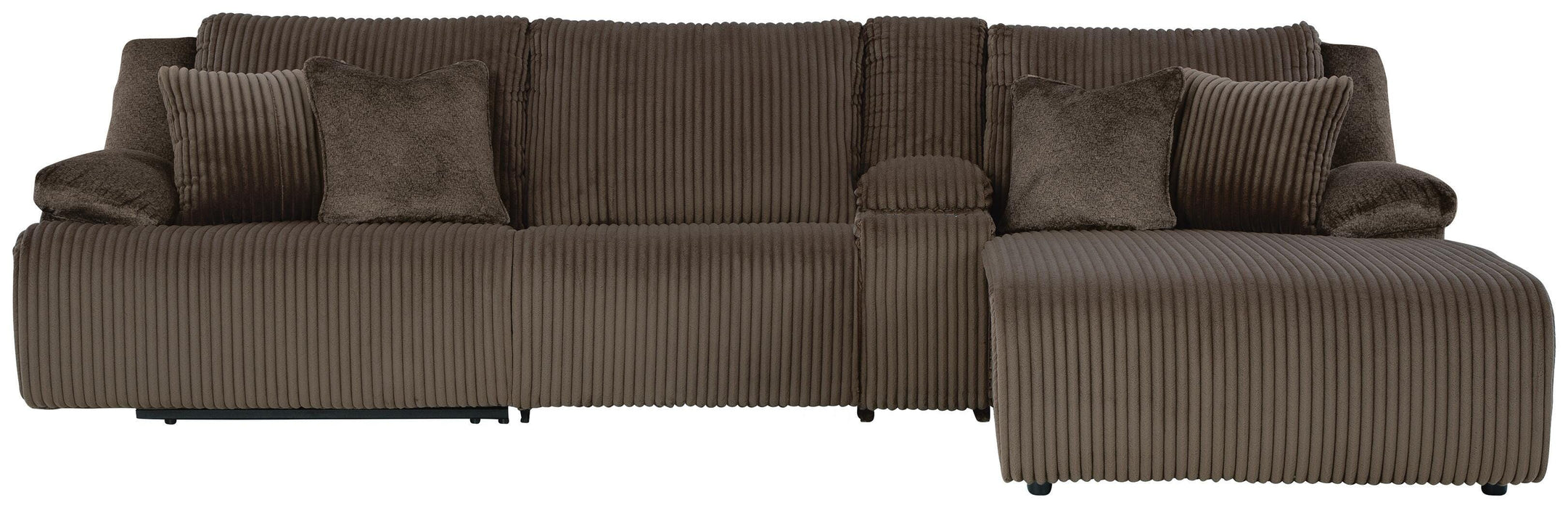 Five Star Furniture - Top Tier Reclining Sectional with Chaise