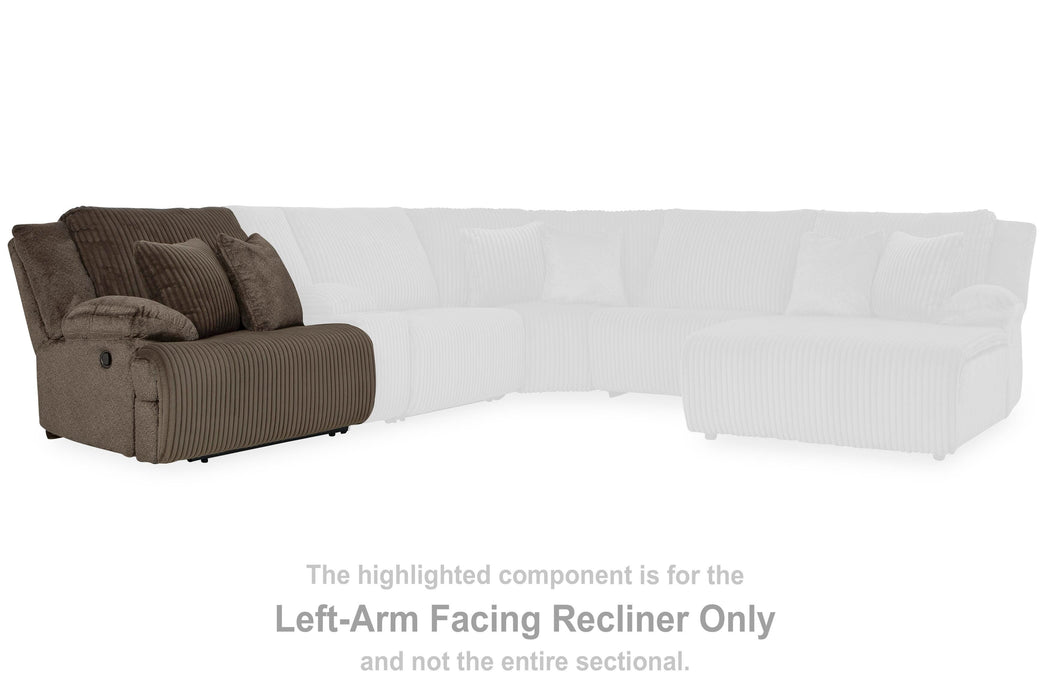 Five Star Furniture - Top Tier Reclining Sofa Chaise Sectional