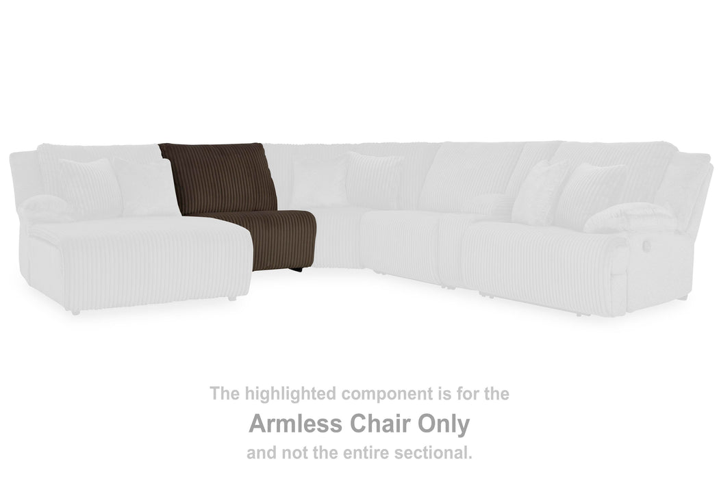 Five Star Furniture - Top Tier Reclining Sectional with Chaise