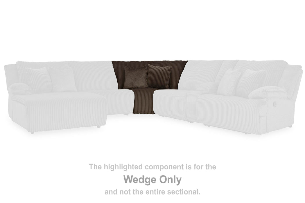 Five Star Furniture - Top Tier Reclining Sectional with Chaise