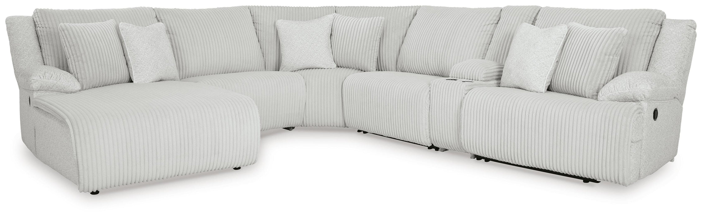 Five Star Furniture - Top Tier Reclining Sectional with Chaise