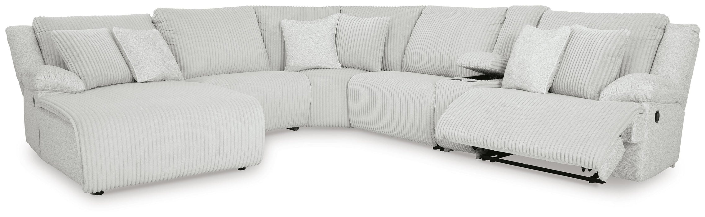 Five Star Furniture - Top Tier Reclining Sectional with Chaise