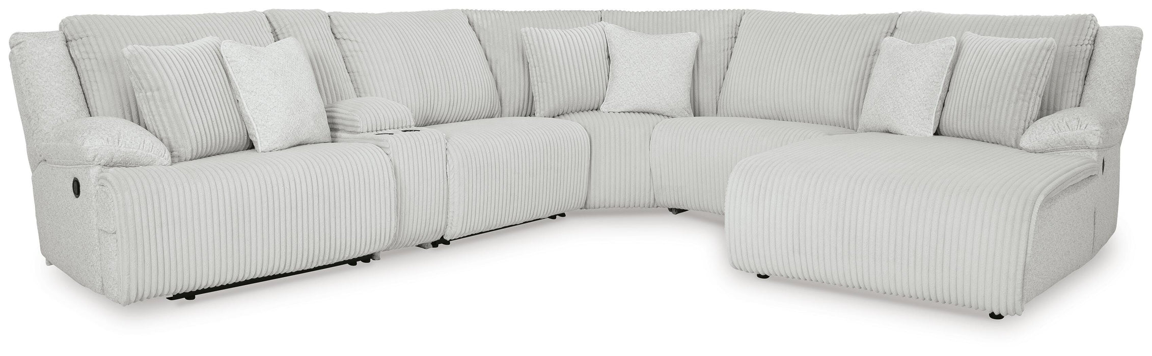Five Star Furniture - Top Tier Reclining Sectional with Chaise