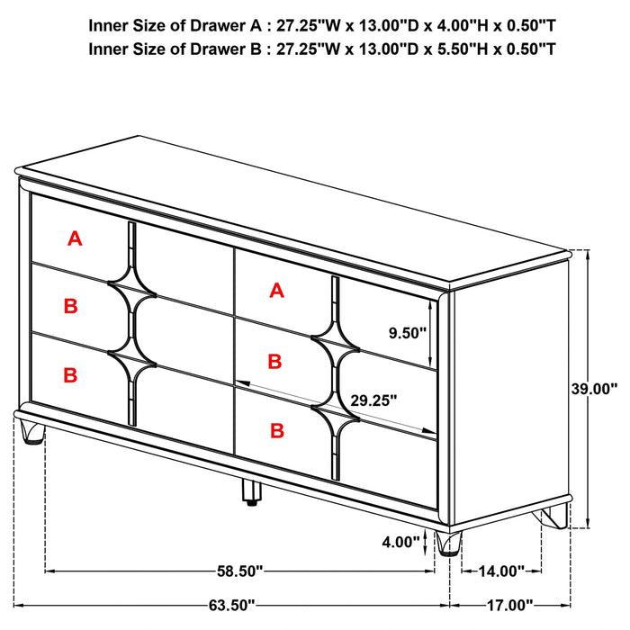 Five Star Furniture - Olivia Bedroom Set