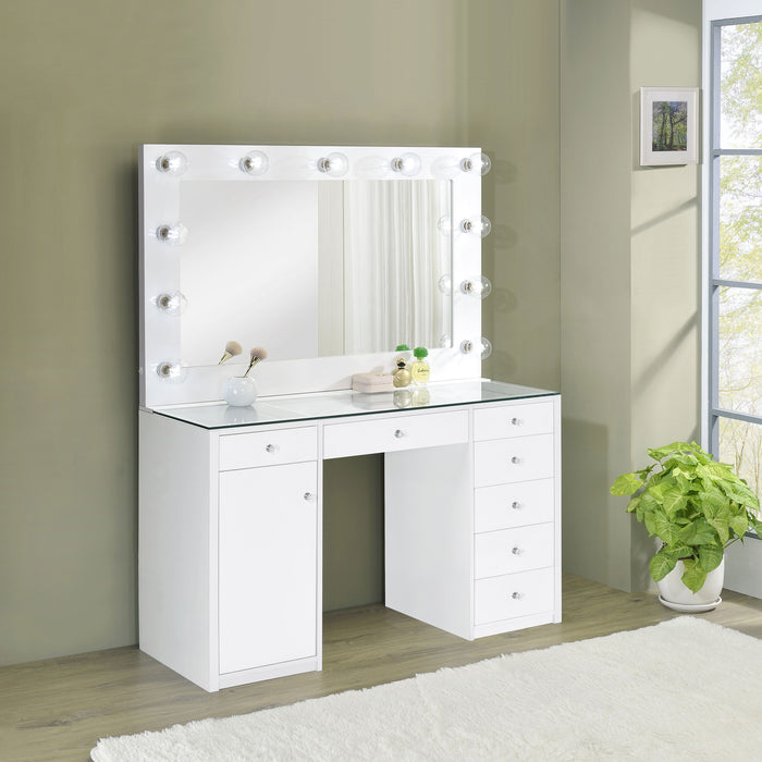 Five Star Furniture - Acena Makeup Vanity Table with LED Mirror