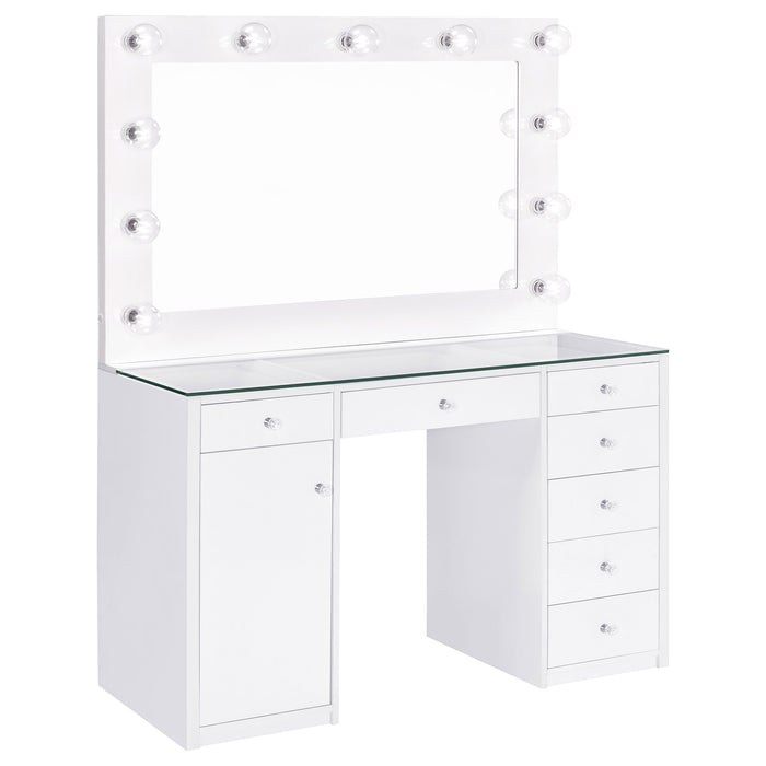 Five Star Furniture - Acena Makeup Vanity Table with LED Mirror