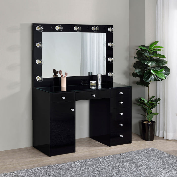 Five Star Furniture - Acena Makeup Vanity Table with LED Mirror