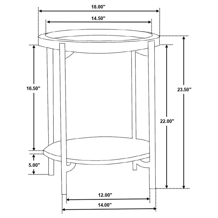 Five Star Furniture - Adhvik End Table