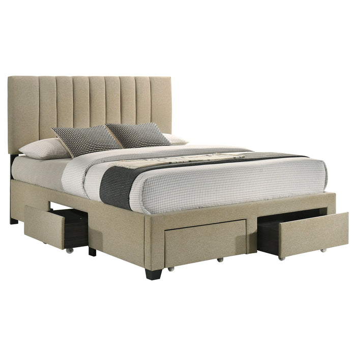 Five Star Furniture - Wheatland Panel Platform Storage Bed