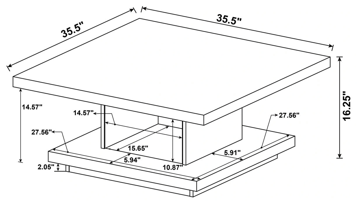 Five Star Furniture - Reston Coffee Table