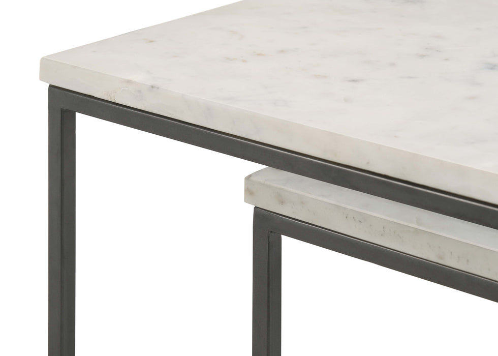 Five Star Furniture - Medora 3-piece Nesting Table with Marble Top