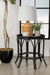 Five Star Furniture - Antonio Round Rattan Tray Top Accent Table Black image