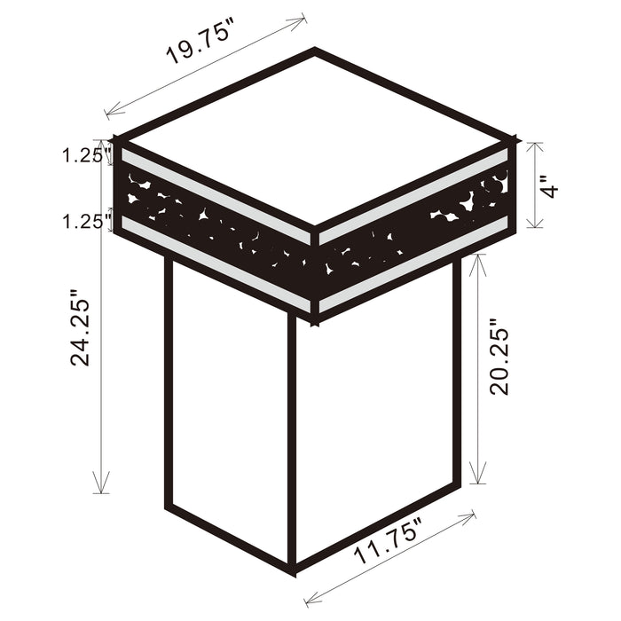 Five Star Furniture - Elora Side Table