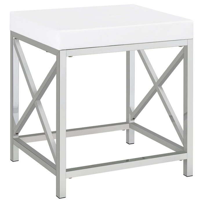 Five Star Furniture - Eliza Makeup Vanity Table with LED Mirror and Stool