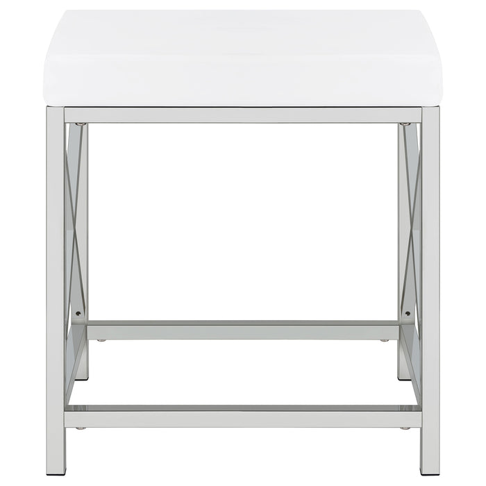 Five Star Furniture - Eliza Makeup Vanity Table with LED Mirror and Stool