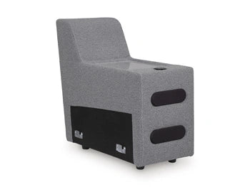 Five Star Furniture - Modmax II Power Reclining Sectional with Chaise and Audio Console